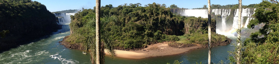 Panorama of Iguazu - Argentine side